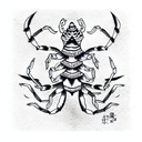 Scorpion tattoo design idea