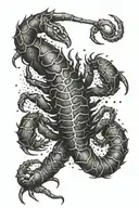 scorpio tattoo design idea