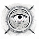 All Seeing Eye tattoo design idea