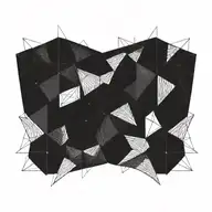 blackout tattoo design idea