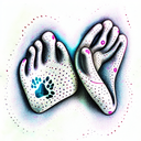 Paw Print tattoo design idea