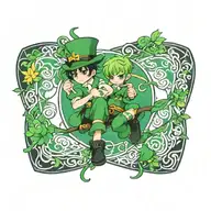 irish tattoo design idea