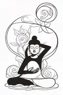 buddha tattoo design idea