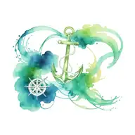 nautical tattoo design idea