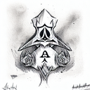 Ace of Spades tattoo design idea