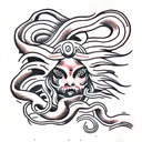 Medusa tattoo design idea