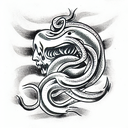 Medusa tattoo design idea