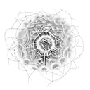 Dandelion tattoo design idea