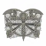 ankh tattoo design idea