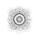 Mandala tattoo design idea