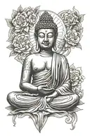 buddha tattoo design idea