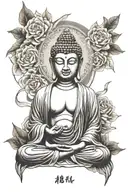 buddha tattoo design idea