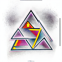 Triangle tattoo design idea