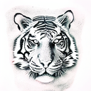 Tiger tattoo design idea