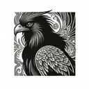 phoenix tattoo design idea