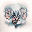 Griffin tattoo design idea