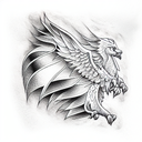 Griffin tattoo design idea