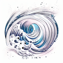 Ocean Wave tattoo design idea