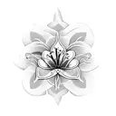 Lily tattoo design idea