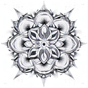 Mandala tattoo design idea
