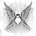 Swallow Bird tattoo design idea