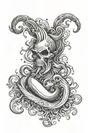 aquarius tattoo design idea