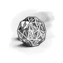 Dice tattoo design idea