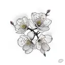 Cherry Blossom tattoo design idea