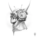 Bishop, Robot tattoo design idea