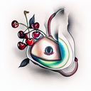 Cherry tattoo design idea