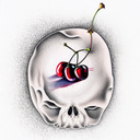 Cherry tattoo design idea