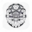 Medusa tattoo design idea