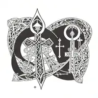 ankh tattoo design idea