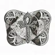 ankh tattoo design idea