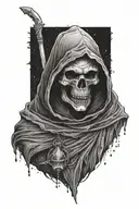 grim-reaper tattoo design idea
