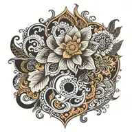 henna tattoo design idea