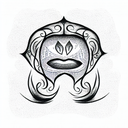 One Tooth tattoo design idea