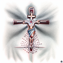 Christian Cross tattoo design idea