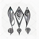 Feather tattoo design idea