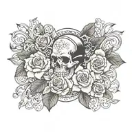 blackout tattoo design idea