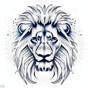 Lion tattoo design idea