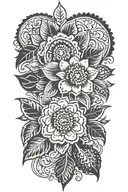 henna tattoo design idea
