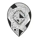 collarbone tattoo design idea