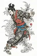 daisy tattoo design idea