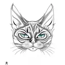 Cat Hacker tattoo design idea