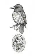 bird tattoo design idea