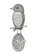 bird tattoo design idea