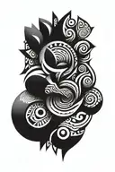 3d tattoo design idea
