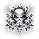 Grim Reaper tattoo design idea