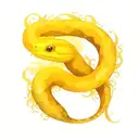 snake tattoo design idea